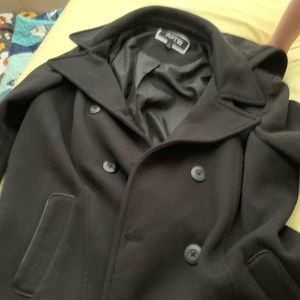 XL apt 9 black pea coat